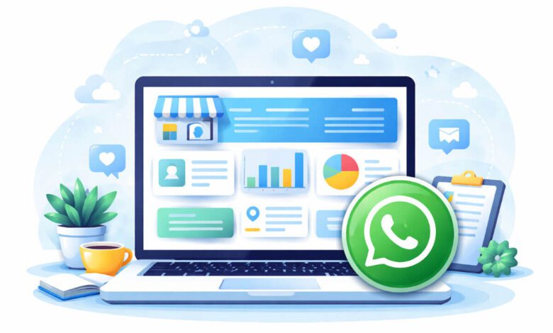 زر واتساب احترافي داخل موقع شركة لتحسين التواصل مع العملاء