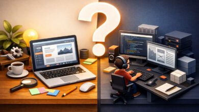 هل يمكن إنشاء موقع شركة بدون مبرمج أم تحتاج دعم تقني