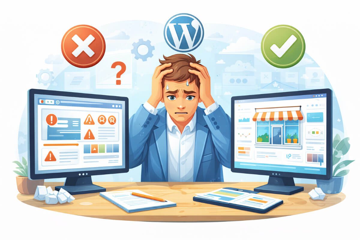 أخطاء شائعة عند اختيار قالب ووردبريس تؤثر على نجاح الموقع