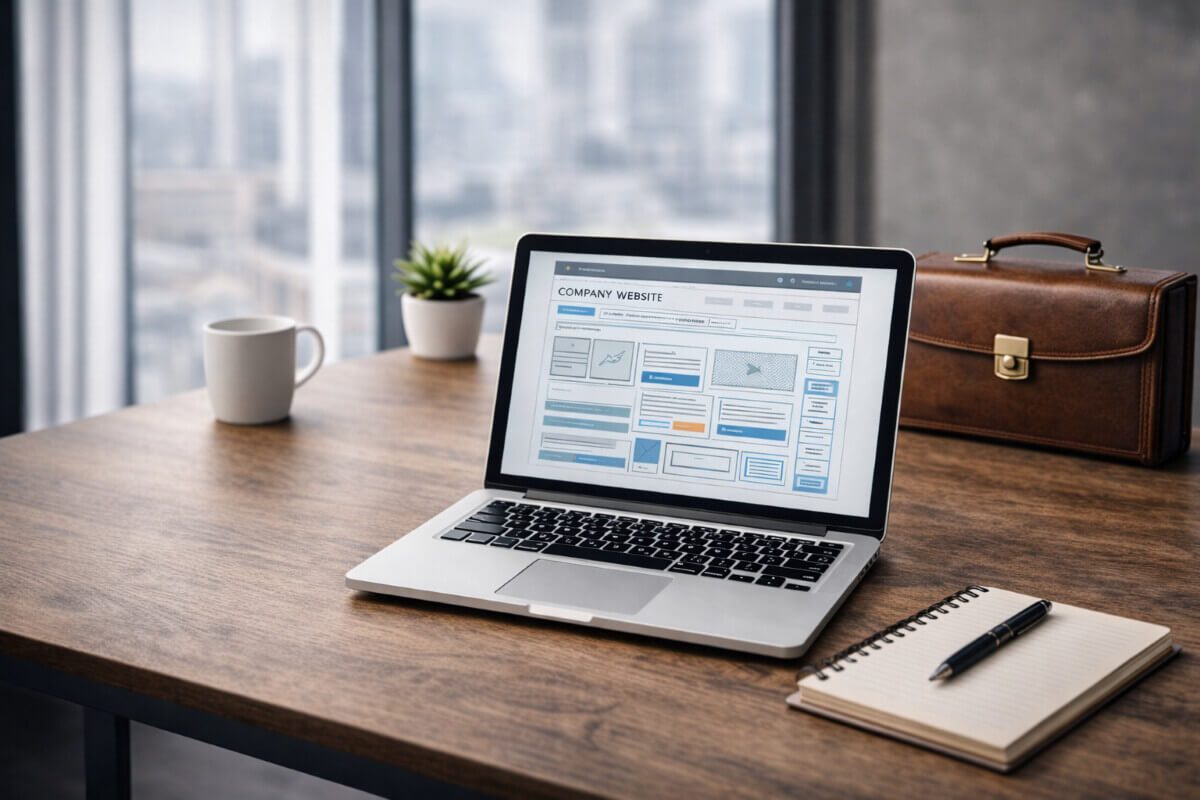 التخطيط الهادئ لاتخاذ قرار إنشاء موقع شركة بطريقة صحيحة