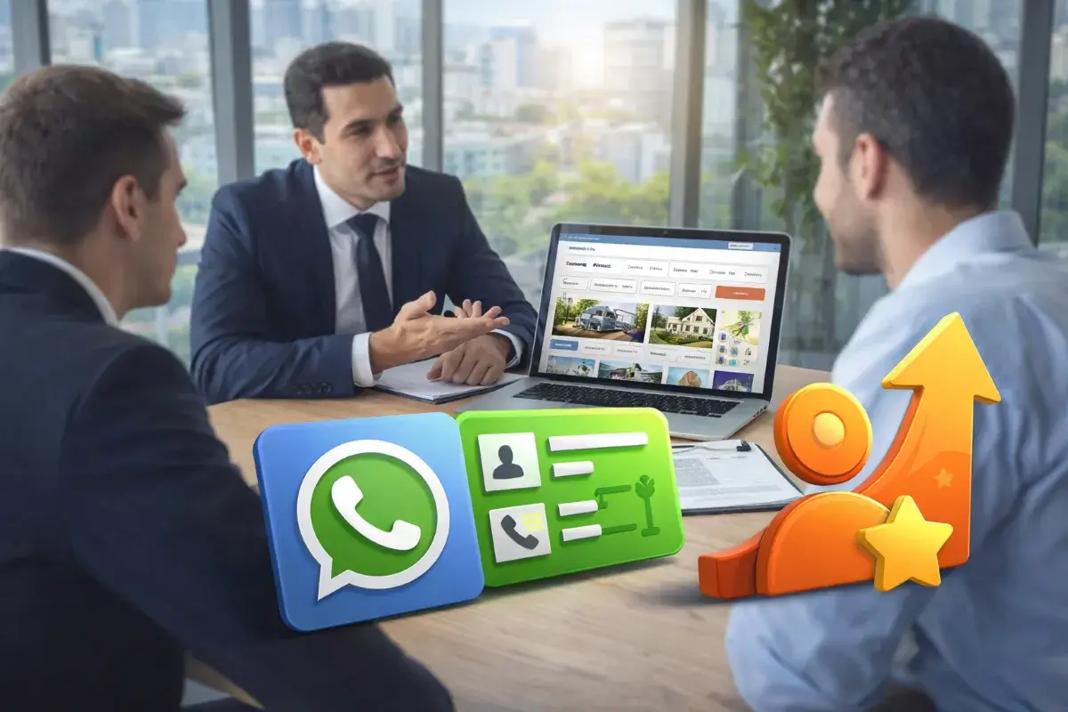تحسين موقع عقاري وربطه بوسائل التواصل لزيادة استفسارات العملاء