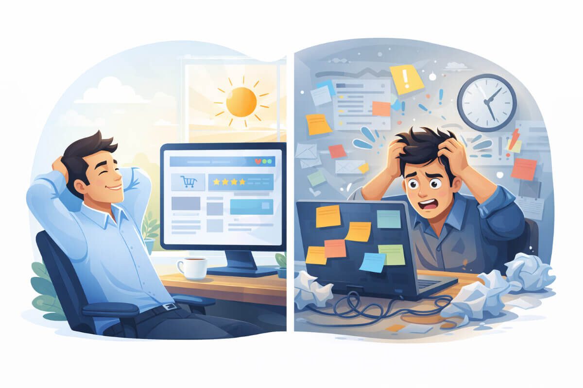 تأثير قرار القالب على راحة صاحب العمل وتجربته اليومية في إدارة الموقع