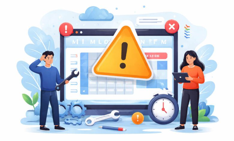 مشاكل الحجز في مواقع ووردبريس وتأثيرها على تنظيم المواعيد