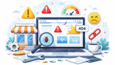 أخطاء شائعة في مواقع الشركات الصغيرة تؤثر على الأداء والثقة