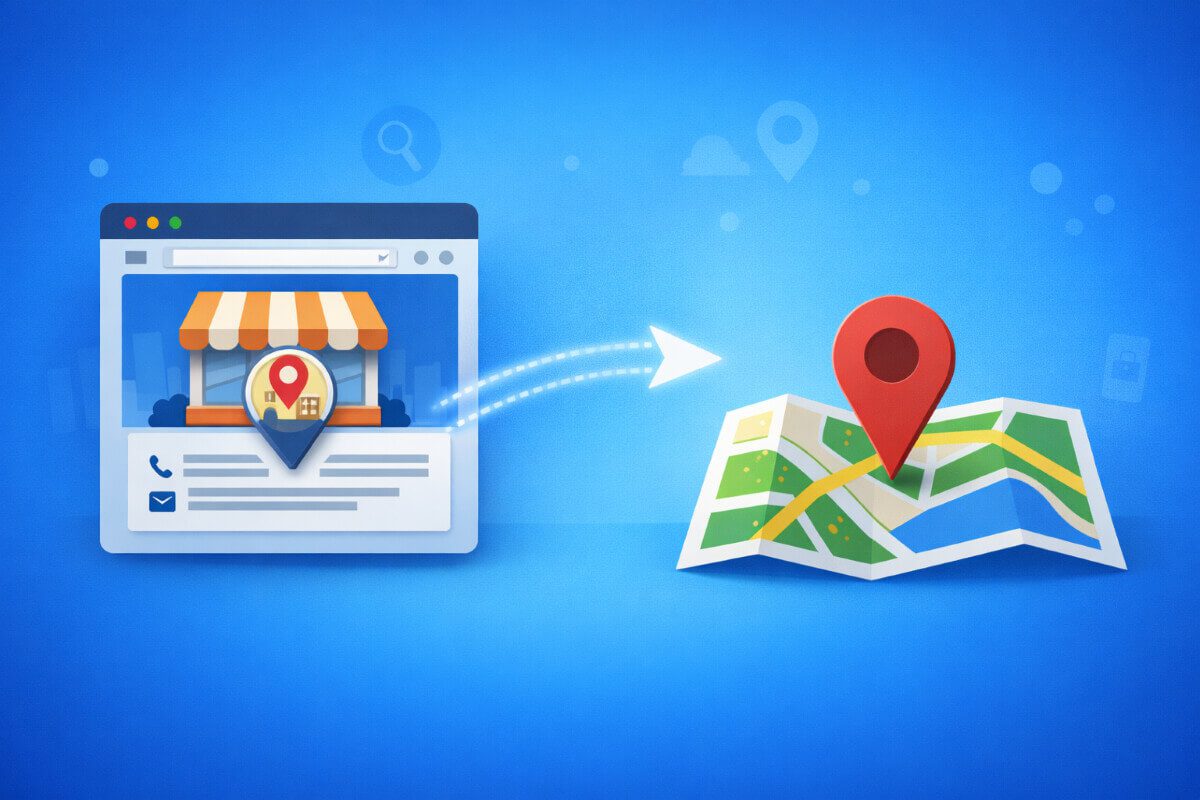 ربط موقع الشركة بخرائط Google بشكل مباشر